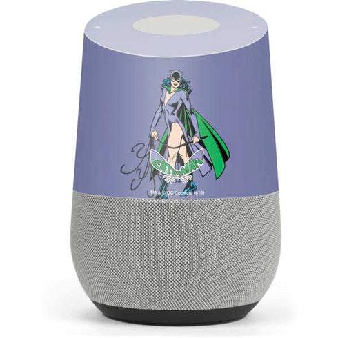 DC Comics Batman Catwoman Classic Art Pose Google Home Skin